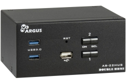 Inter-Tech IPC KVM Switch AC-22HUS HDMI, 4K@60Hz