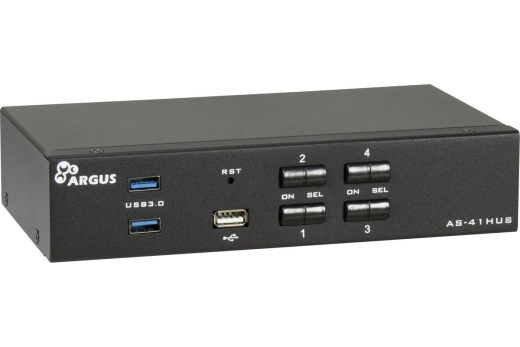 Inter-Tech IPC KVM Switch AC-41HUS HDMI, 4K@60Hz