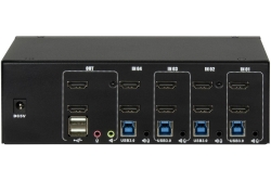 Inter-Tech IPC KVM Switch AC-42HUS HDMI, 4K@60Hz
