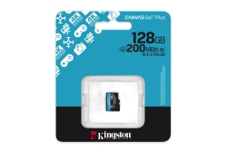 SD MicroSD Card 128GB Kingston SDXC Canvas Go Plus retail