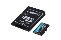 SD MicroSD Card 256GB Kingston SDXC Canvas Go Plus retail
