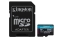 SD MicroSD Card 256GB Kingston SDXC Canvas Go Plus retail