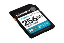 SD Card 256GB Kingston SDXC Canvas Go Plus C10 retail