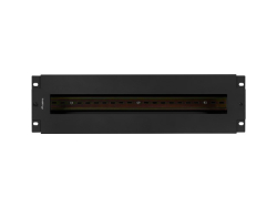 LANBERG 19 Spannungsverteiler mit DIN-Schiene TS-35 3U sw