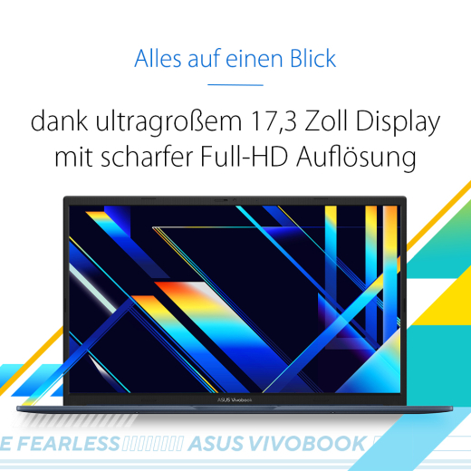 ASUS VivoBook 17 i7-1355U 8 512 X1704VA-AU866 ohne OS