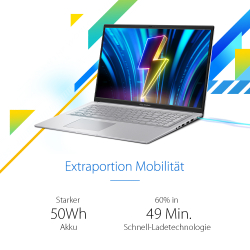 ASUS VivoBook 17 i7-1355U 8 512 X1704VA-AU866 ohne OS