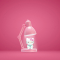 BlueSkyStudios Sanrio Schreibtischlampe Hello Kitty rosa