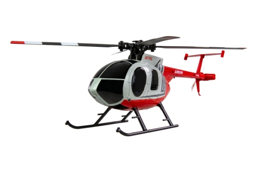 Amewi RC Helikopter MD500 Li-Po Akku 350mAh silber/rot