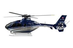 Amewi RC Helikopter EC135 Li-Po Akku 400mAh blau/schwarz