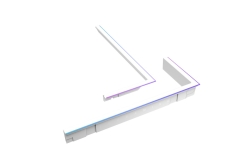ASUS TUF GAMING GT502 HORIZON ARGB LIGHTING KIT WHITE