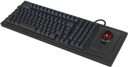 KeySonic Trackball-TAS Full-Size, BK, KSK-8202ELU-T (DE)