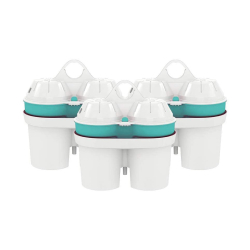 Wasser-Filterpatrone 3er Set Magnesium+Zink, weiß