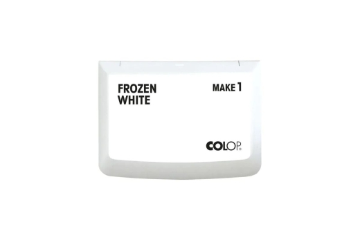 COLOP MAKE1 Stempelkissen frozen white retail
