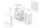 FRACTAL DESIGN Geh Epoch White TG Clear tint