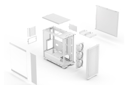 FRACTAL DESIGN Geh Epoch White TG RGB Clear tint