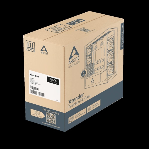 ARCTIC Geh Xtender Black