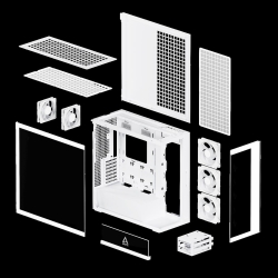 ARCTIC Geh Xtender White w/o vertical GPU mount