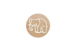 COLOP WOODIES Stempel-Set exotic Animation retail