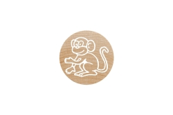 COLOP WOODIES Stempel-Set exotic Animation retail