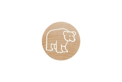COLOP WOODIES Stempel-Set exotic Animation retail
