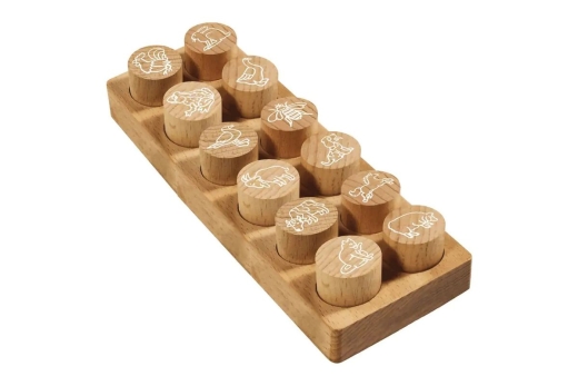COLOP WOODIES Stempel-Set farm Animation retail
