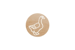 COLOP WOODIES Stempel-Set farm Animation retail