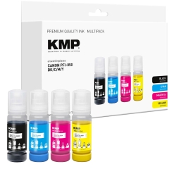KMP Patrone Canon PFI050 MultiPack B/C/M/Y kompatibel