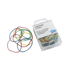 WEDO Gummiringe sortiert in Farbe und Größe in...