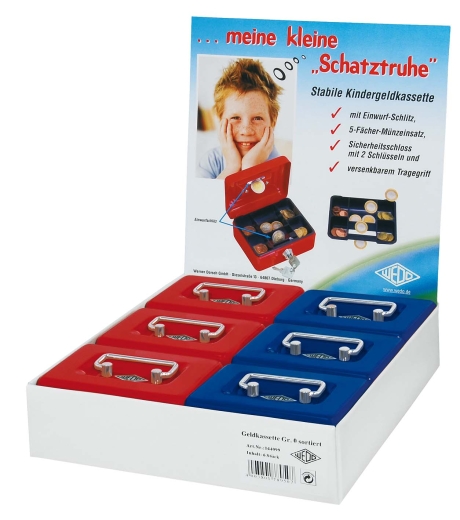 WEDO Kindergeldkassette Gr.0 f.sort 6STK