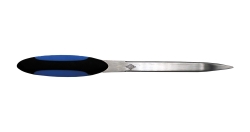 WEDO Brieföffner Soft-Griff Edelstahl 23cm schwarz/blau