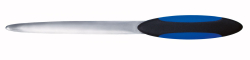 WEDO Brieföffner Soft-Griff Edelstahl 23cm schwarz/blau
