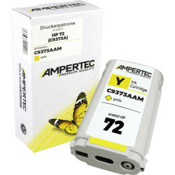 Ampertec Tinte ersetzt HP C9373A 72 yellow