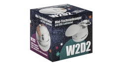 WEDO Tischstaubsauger W2D2 wiederaufladbar USB Kabel weiß