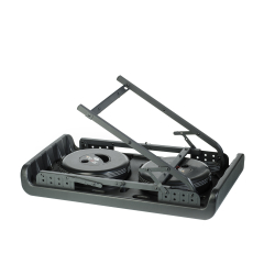 WEDO Camping Set 1 Tisch und 2 Teleskophocker NXT schwarz