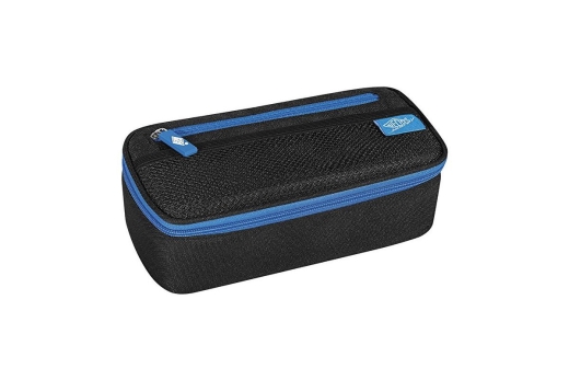 WEDO Mäppchen Schlamperbox schwarz/hellblau