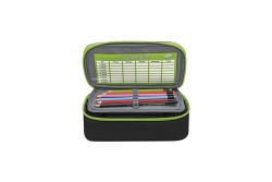 WEDO Mäppchen Schlamperbox schwarz/hellgrau