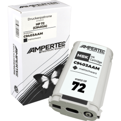 Ampertec Tinte ersetzt HP C9403A 72 matt schwarz