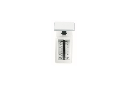 WEDO Federwaage Handy 250 g mit Schale Diätwaage Weiß