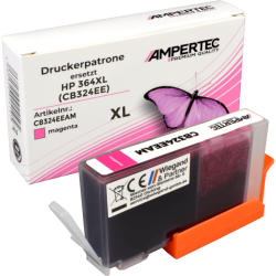 Ampertec Tinte ersetzt HP CB324EE 364XL magenta