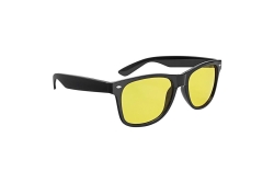 WEDO Nachtsichtbrille schwarz Polarized gelb getönt