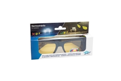WEDO Nachtsichtbrille schwarz Polarized gelb getönt