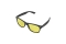 WEDO Nachtsichtbrille schwarz Polarized gelb getönt