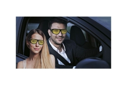 WEDO Nachtsicht-Überziehbrille sw Polarized gelb