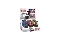WEDO Outdoor-Rechtecklupe mit LED-Licht, inkl. Batterien