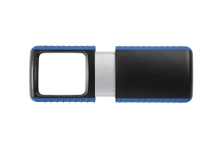WEDO Outdoor-Rechtecklupe mit LED-Licht, inkl. Batterien