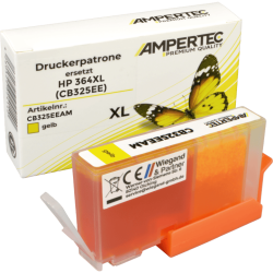 Ampertec Tinte ersetzt HP CB325EE 364XL yellow