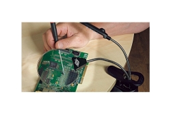 WEDO Tischlupe Pocket mit LED inkl. Batterien schwarz