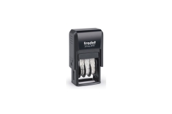 trodat Datumstempel Printy 4850/L1 Eingegangen+Kissen bl/rot