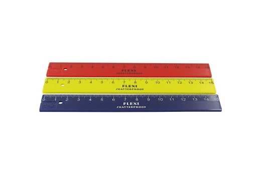 WEDO Lineal 15 cm Kunststoff fbg. KUM L1