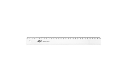 WEDO Lineal 30 cm Kunsststoff transparent